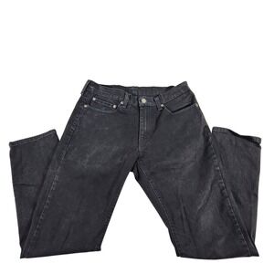 Levis 531 Athletic Slim Jeans Mens 32x30 Black Tapered Leg Denim Stretch Pants